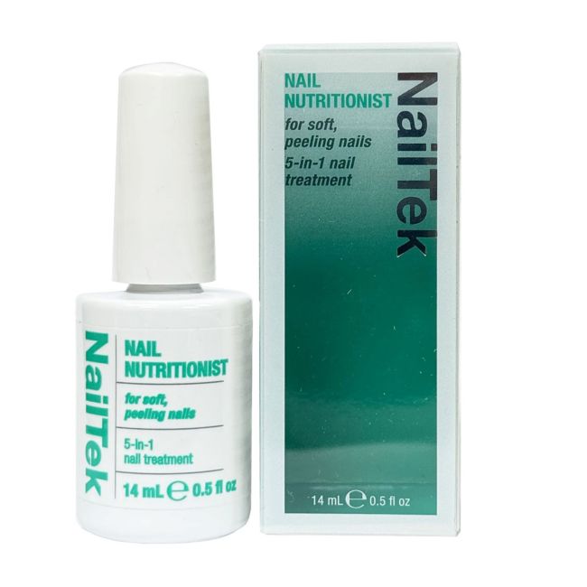 NAIL TEK NUTRITIONIST BAMBOO & BIOTIN atkuriamoji nagų priemonė, 14 ml