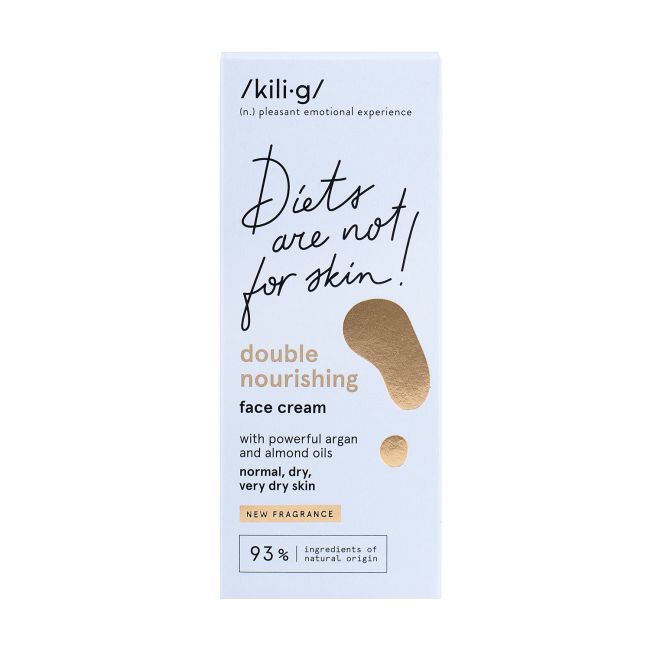 KILIG DOUBLE NOURISHING veido kremas, 50 ml