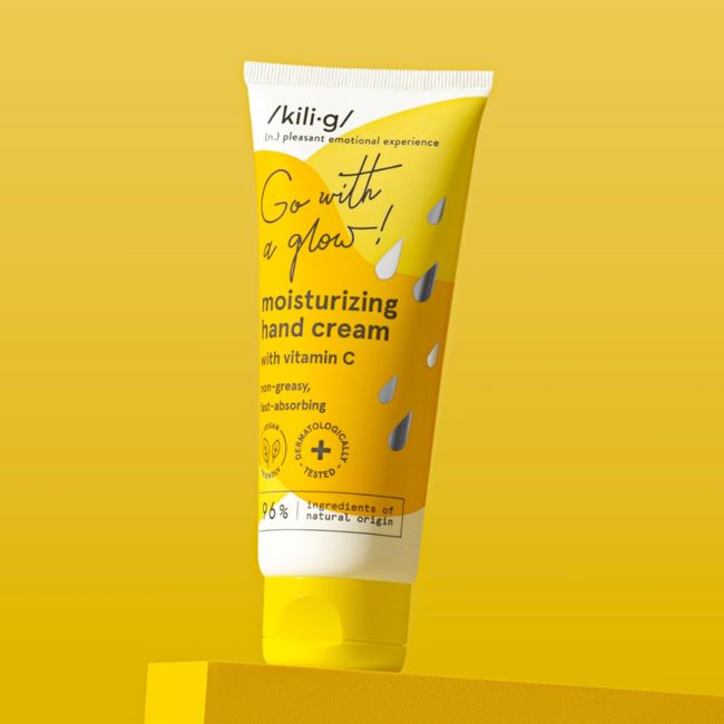 KILIG MOISTURIZING VITAMIN C rankų kremas, 75 ml