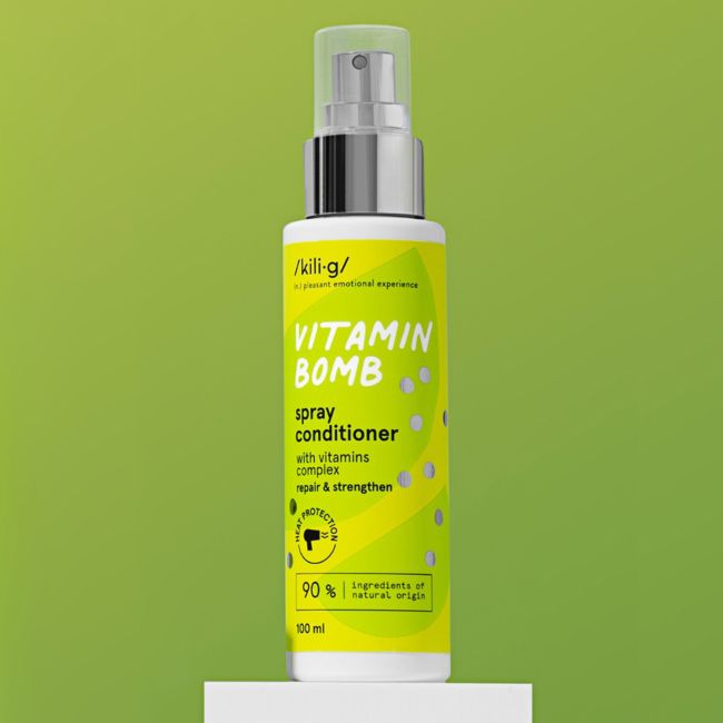 KILIG VITAMIN BOMB purškiamasis plaukų kondicionierius, 100 ml