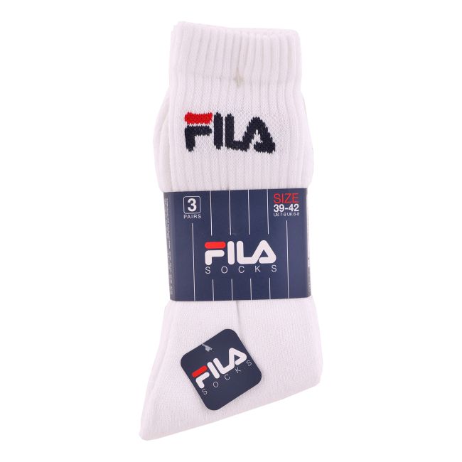FILA WHITE F9505 kojinės (3 poros)