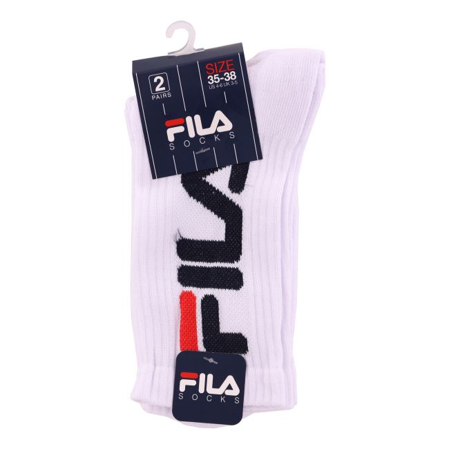 FILA WHITE F9598 kojinės (2 poros)