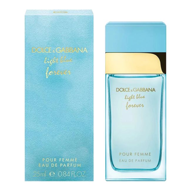 DOLCE & GABBANA LIGHT BLUE FOREVER parfumuotas moterų vanduo, 25 ml