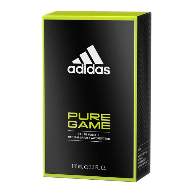 ADIDAS PURE GAME tualetinis vyrų vanduo, 100 ml