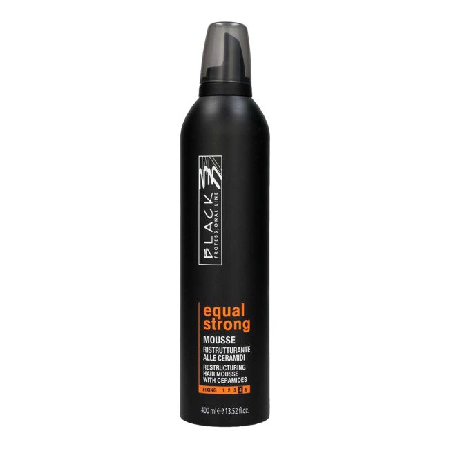 BLACK EQUAL STRONG RESTRUCTURING plaukų putos, 400 ml