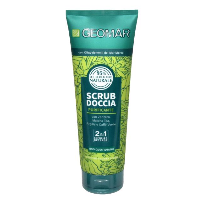GEOMAR PURIFICANTE 2 IN 1 PURIFYING dušo šveitiklis, 250 ml