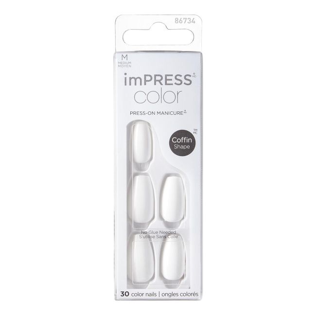 IMPRESS COLOR priklijuojami nagai (30 vnt.)