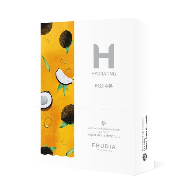 FRUDIA MY ORCHARD SQUEEZE COCONUT veido kaukės, 10 x 20 ml