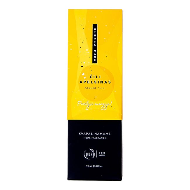 ODORO MOOD ČILI APELSINAS namų kvapas, 90 ml