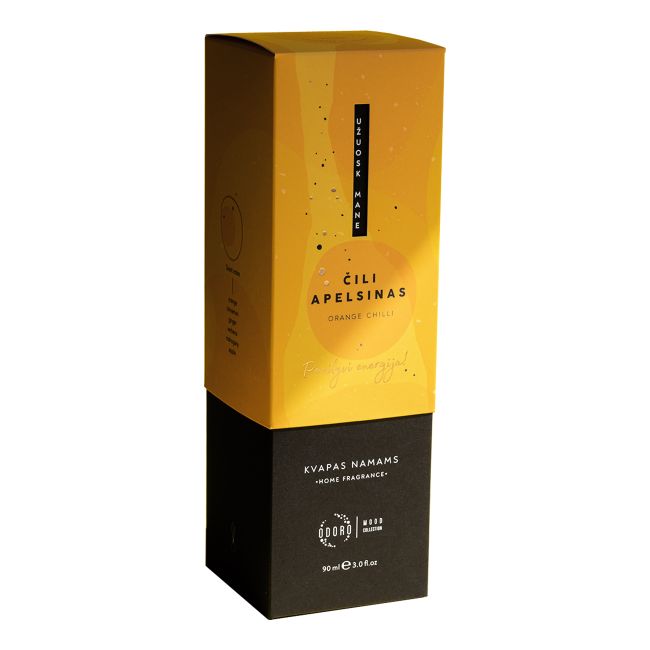 ODORO MOOD ČILI APELSINAS namų kvapas, 90 ml