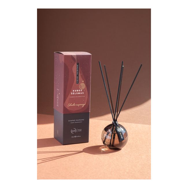ODORO MOOD KUBOS ŠĖLSMAS namų kvapas, 90 ml