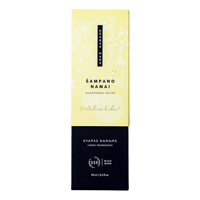 ODORO MOOD ŠAMPANO NAMAI namų kvapas, 90 ml