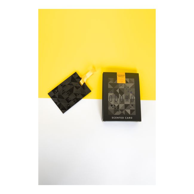 ODORO MOOD ORANGE CHILLI kvepianti kortelė, 20 g