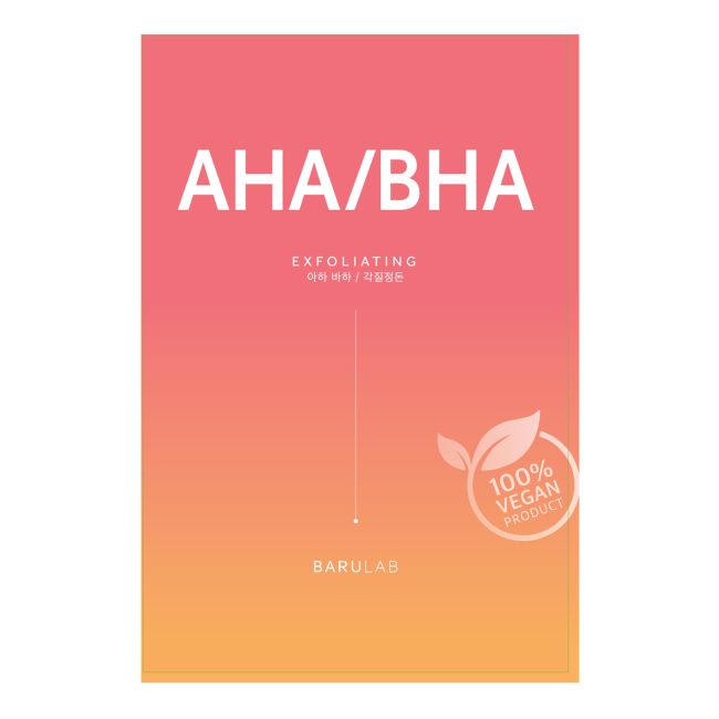 BARULAB AHA/BHA EXFOLIATING veido kaukė, 23 g