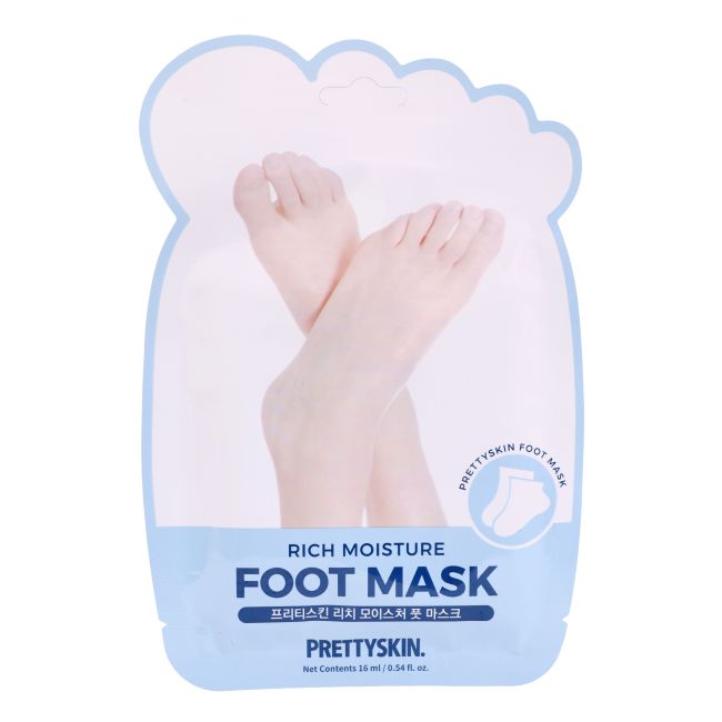 PRETTY SKIN RICH MOISTURE pėdų kaukė, 16 ml