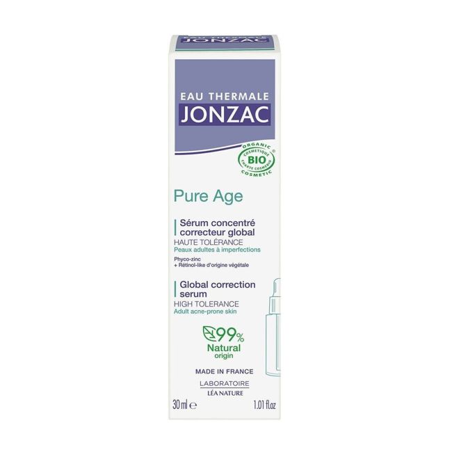 EAU THERMALE JONZAC PURE AGE GLOBAL CORRECTION serumas, 30 ml