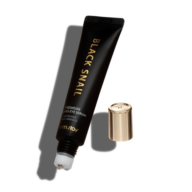 FARMSTAY BLACK SNAIL PREMIUM ROLLING paakių serumas, 25 ml