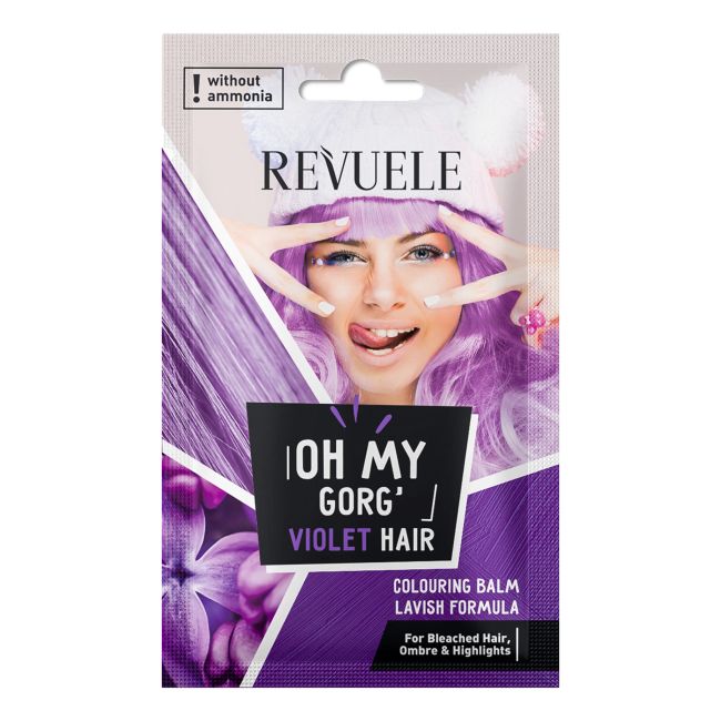 REVUELE OH MY GORG' VIOLET dažomasis plaukų balzamas, 25 ml