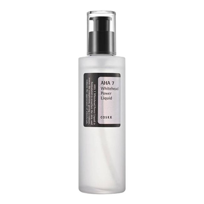 COSRX AHA 7 WHITEHEAD POWER LIQUID veido šveitiklis, 100 ml
