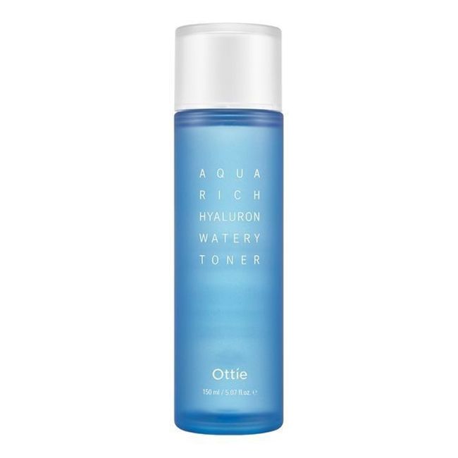 OTTIE AQUA RICH HYALURON WATERY veido tonikas, 150 ml