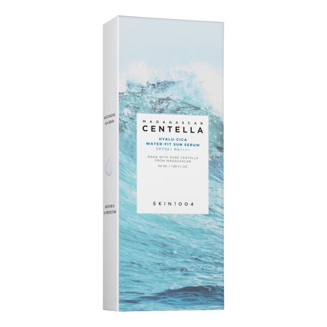 SKIN1004 MADAGASCAR CENTELLA HYALU-CICA WATER-FIT apsauginis serumas, 50 ml