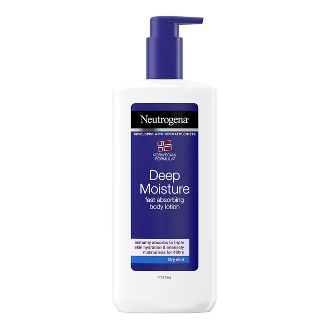 NEUTROGENA DEEP MOISTURE kūno losjonas, 400 ml