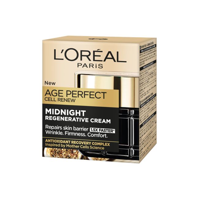 L'OREAL AGE PERFECT MIDNIGHT REGENERATIVE naktinis kremas, 50 ml