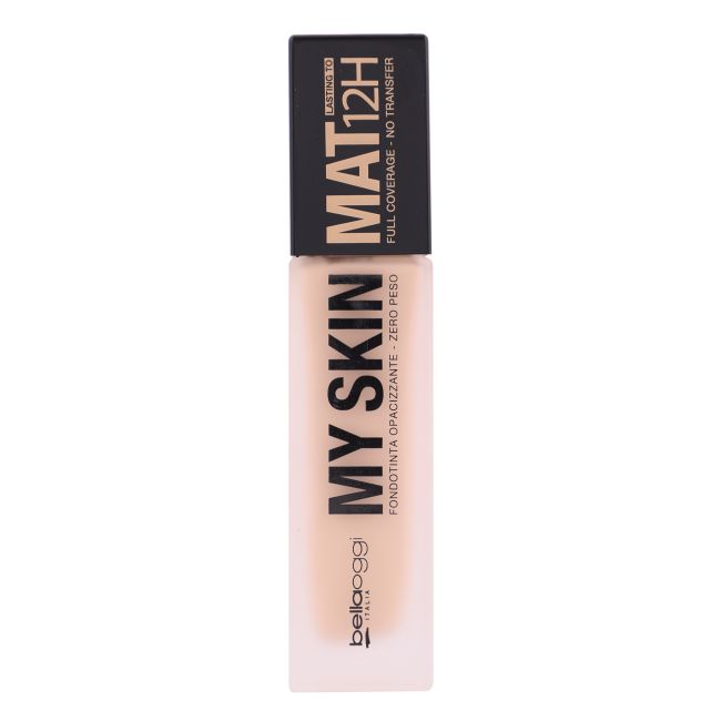BELLAOGGI MY SKIN MAT 12H makiažo pagrindas, 30 ml