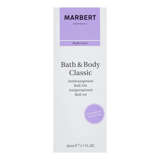 MARBERT BATH & BODY CLASSIC rutulinis dezodorantas antiperspirantas, 50 ml