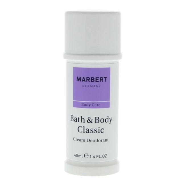 MARBERT BATH & BODY CLASSIC rutulinis dezodorantas antiperspirantas, 40 ml