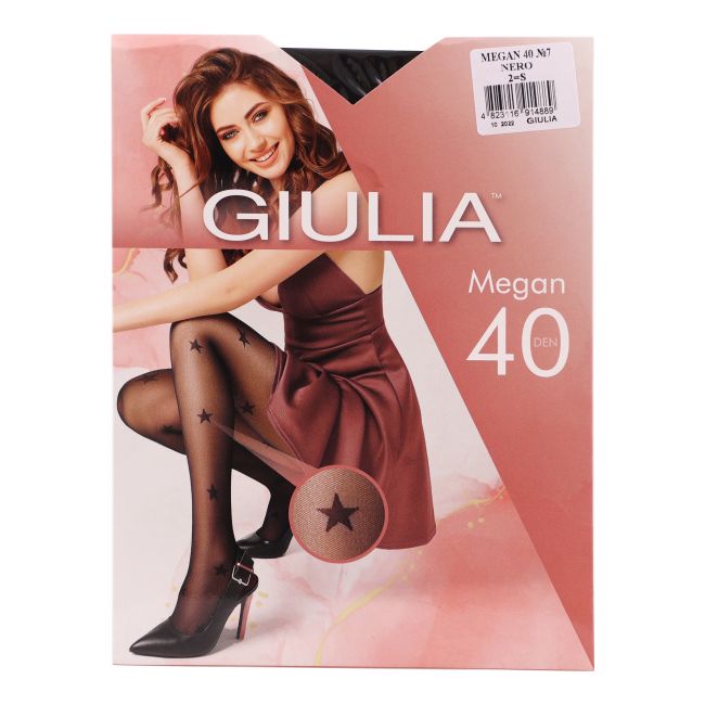 GIULIA MEGAN 40 DEN NERO pėdkelnės
