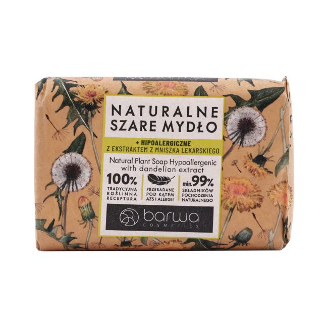 BARWA NATURAL PLANT DANDELION EXTRACT kūno muilas, 90 g