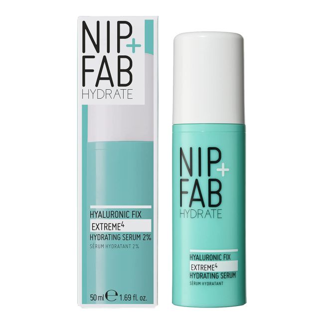 NIP+FAB HYDRATE HYALURONIC FIX EXTREME4 HYDRATING veido serumas, 50 ml