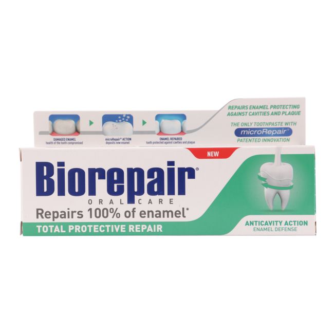 BIOREPAIR TOTAL PROTECTIVE REPAIR dantų pasta, 75 ml