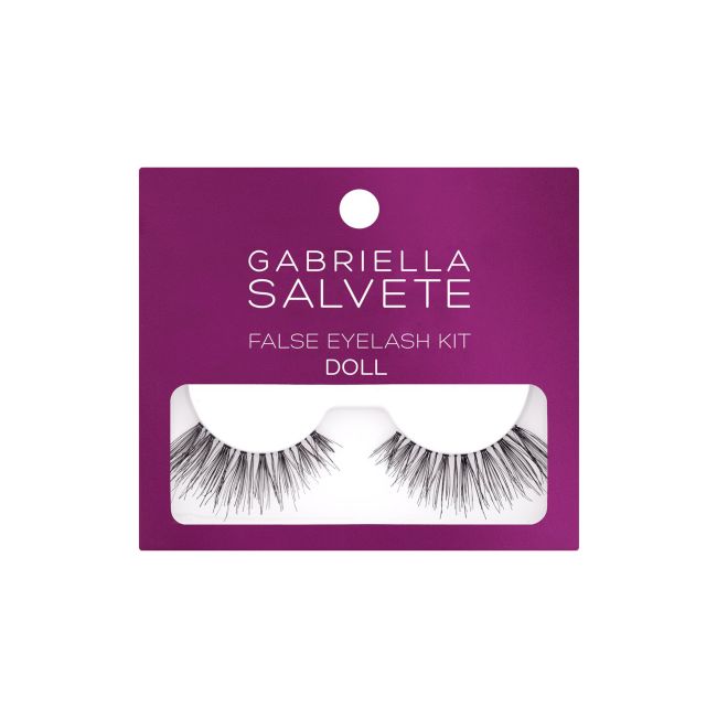 GABRIELLA SALVETE DOLL dirbtinės blakstienos ir klijai