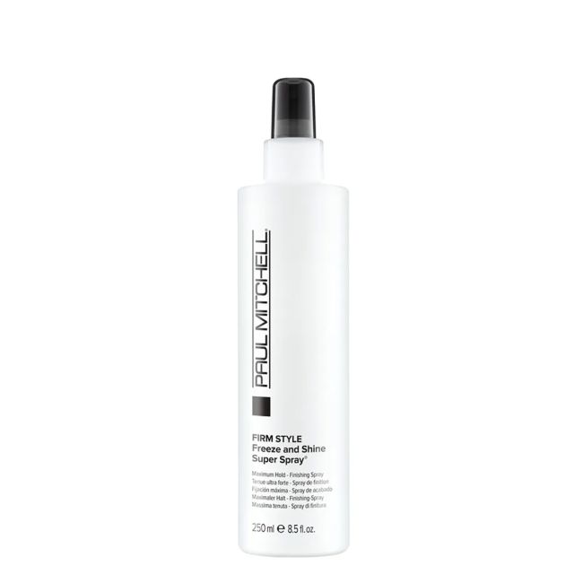 PAUL MITCHELL FIRM STYLE FREEZE AND SHINE SUPER plaukų formavimo purškiklis, 250 ml