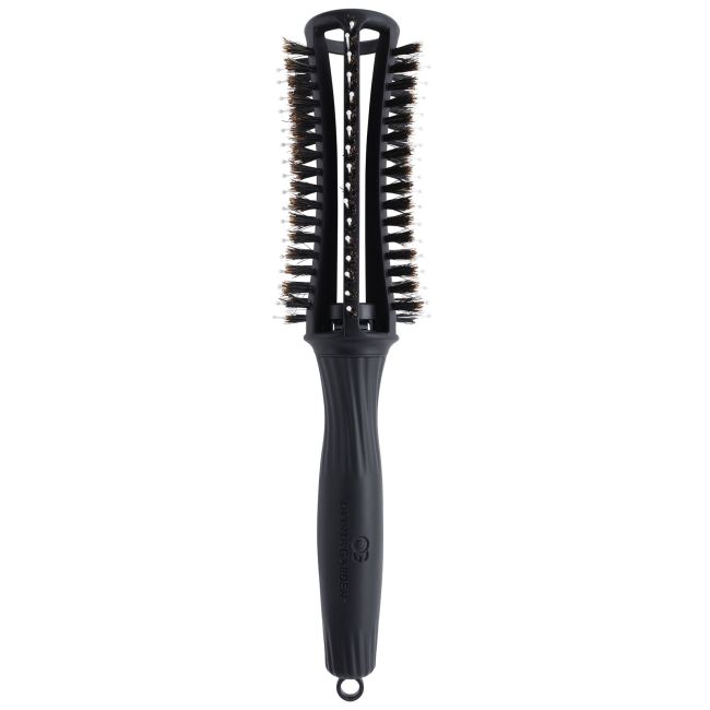 OLIVIA GARDEN FINGER BRUSH ROUND MEDIUM plaukų šepetys