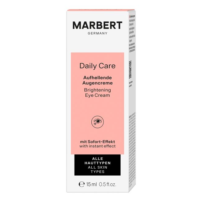 MARBERT DAILY CARE BRIGHTENING paakių kremas, 15 ml