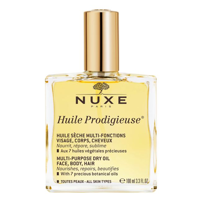 NUXE HUILE PRODIGIEUSE MULTI PURPOSE sausasis veido, kūno, plaukų aliejus, 100 ml