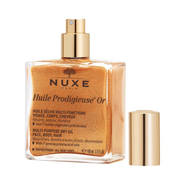 NUXE HUILE PRODIGIEUSE OR sausasis veido, kūno, plaukų aliejus, 100 ml