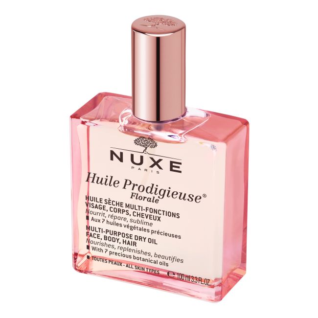 NUXE HUILE PRODIGIEUSE FLORALE sausasis veido, kūno, plaukų aliejus, 100 ml