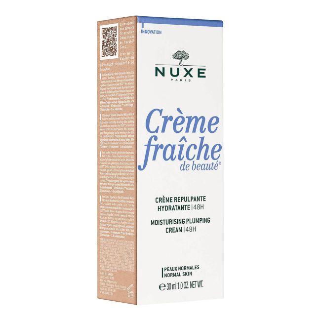 NUXE FRAICHE DE BEAUTE MOISTURISING PLUMPING veido kremas, 30 ml