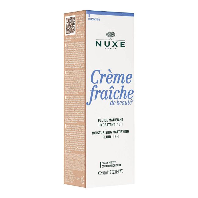 NUXE FRAICHE DE BEAUTE MOISTURISING MATTIFYING veido fluidas, 50 ml