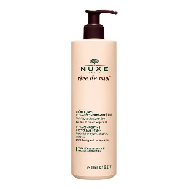 NUXE REVE DE MIEL ULTRA COMFORTING kūno kremas, 400 ml