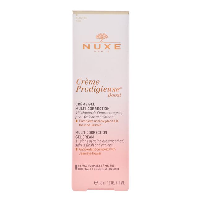 NUXE PRODIGIEUSE BOOST MULTI-CORRECTION veido želė kremas, 40 ml