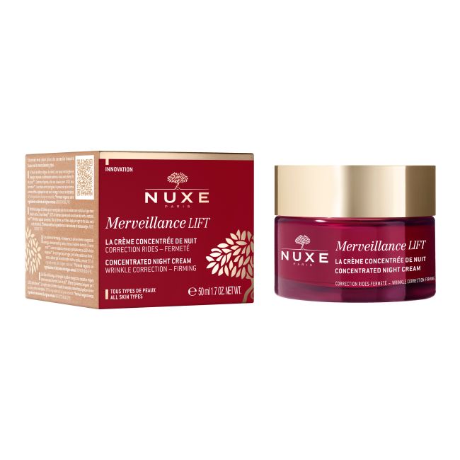 NUXE MERVEILLANCE LIFT CONCENTRATED naktinis veido kremas, 50 ml
