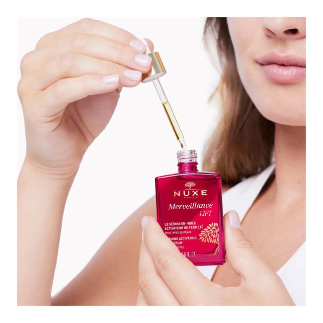 NUXE MERVEILLANCE LIFT FIRMING ACTIVATING veido aliejus serumas, 30 ml