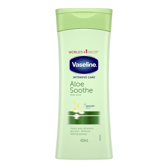 VASELINE ALOE SOOTHE kūno losjonas, 400 ml