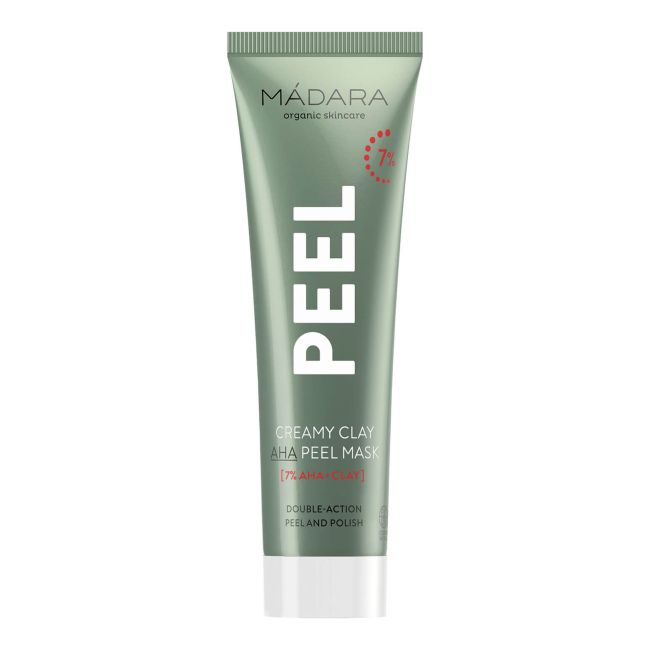 MADARA PEEL CREAMY CLAY AHA PEEL veido kaukė, 60 ml
