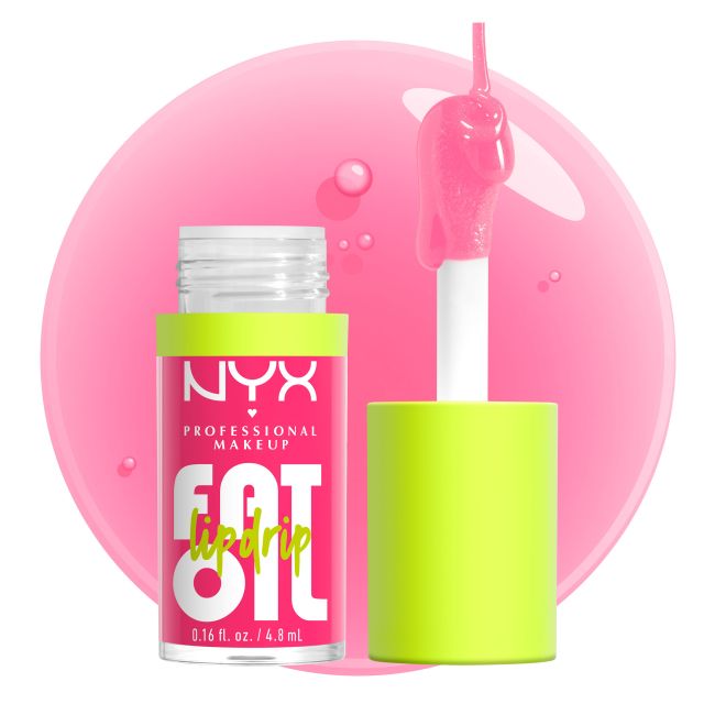 NYX PROFESSIONAL MAKEUP FAT OIL lūpų aliejus, 4,8 ml